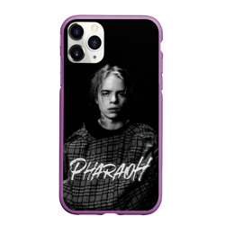 Чехол для iPhone 11 Pro Max матовый Pharaoh ч/б