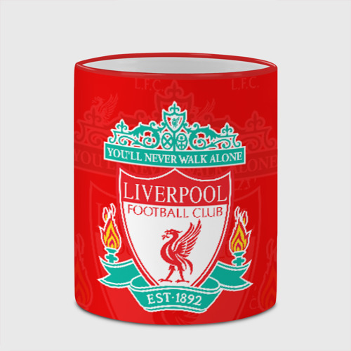 Кружка с полной запечаткой Liverpool 2, цвет Кант красный - фото 4