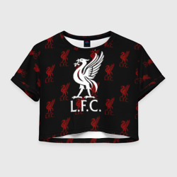 Женская футболка Crop-top 3D Liverpool 5