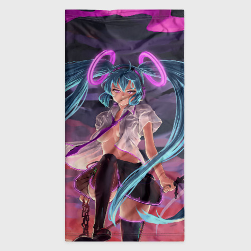 Бандана-труба 3D Geisga Hatsune Miku, цвет 3D печать - фото 7