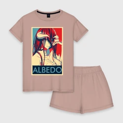 Женская пижама с шортиками хлопок Альбедо постер