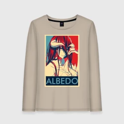 Женский лонгслив хлопок Альбедо постер