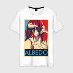 Мужская футболка хлопок Альбедо постер