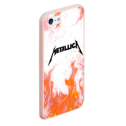 Чехол для iPhone 5/5S матовый Metallica - фото 2