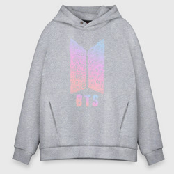 Мужское худи Oversize хлопок BTS