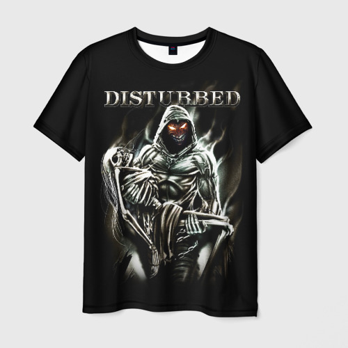 Мужская футболка 3D Disturbed, цвет 3D печать