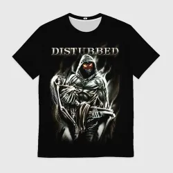 Мужская футболка 3D Disturbed