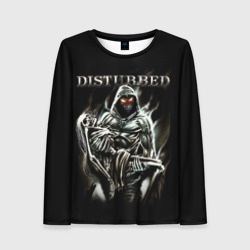 Женский лонгслив 3D Disturbed