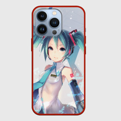 Чехол для iPhone 13 Pro Мику Хацунэ Miku Hatsune