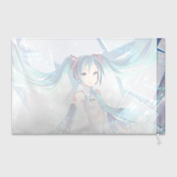 Флаг 3D Мику Хацунэ Miku Hatsune - фото 2