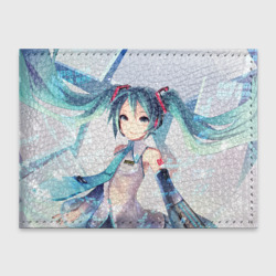 Обложка для студенческого билета Мику Хацунэ Miku Hatsune