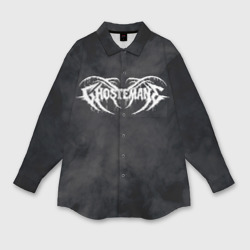 Мужская рубашка oversize 3D Ghostemane