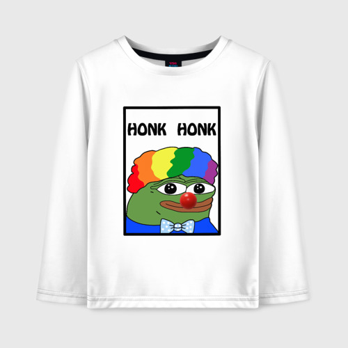 Детский лонгслив хлопок Honk Honk