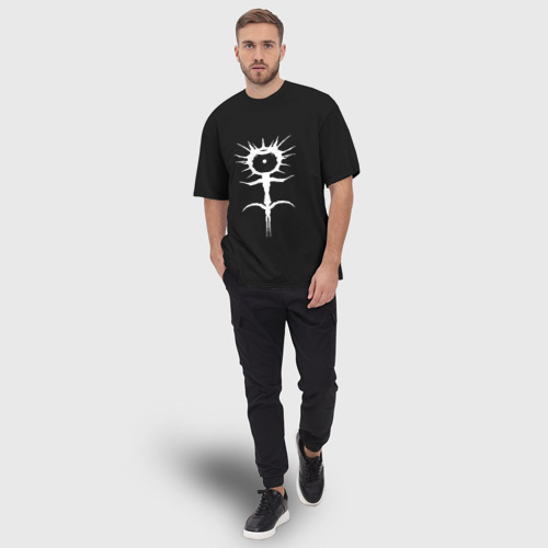 Мужская футболка oversize 3D Ghostemane, цвет 3D печать - фото 5