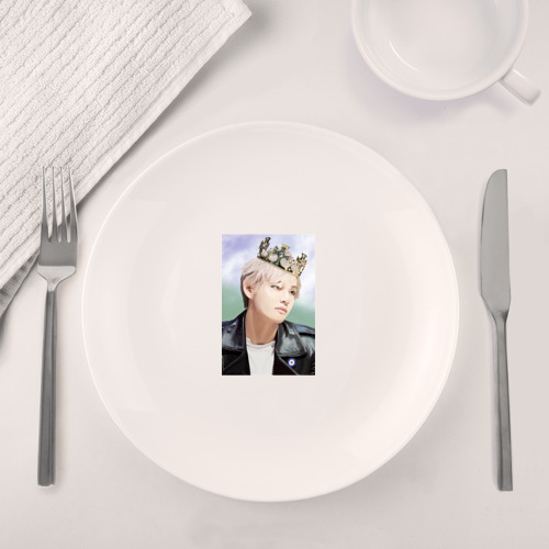 Набор: тарелка + кружка BTS King - фото 4