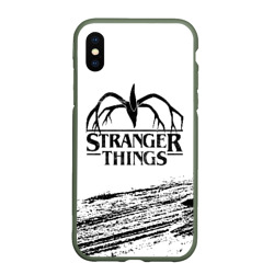 Чехол для iPhone XS Max матовый Stranger things