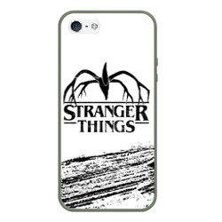 Чехол для iPhone 5/5S матовый Stranger things