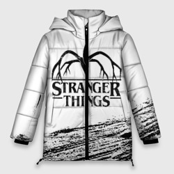 Женская зимняя куртка Oversize Stranger things