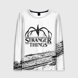 Женский лонгслив 3D Stranger things