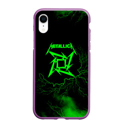 Чехол для iPhone XR матовый Metallica