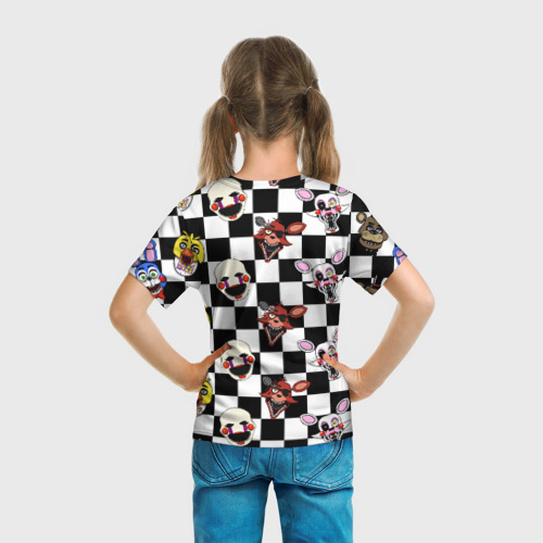 Детская футболка 3D FNAF, цвет 3D печать - фото 6