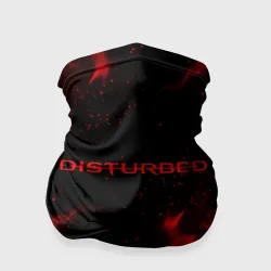 Бандана-труба 3D Disturbed на спине