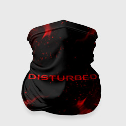 Бандана-труба 3D Disturbed на спине