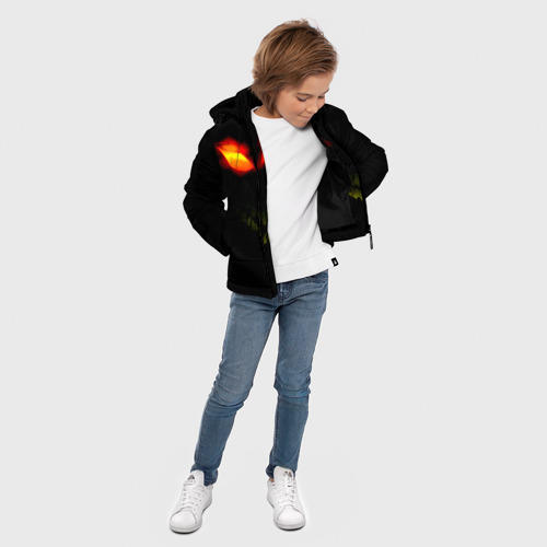 Зимняя куртка для мальчиков 3D Disturbed, цвет черный - фото 5