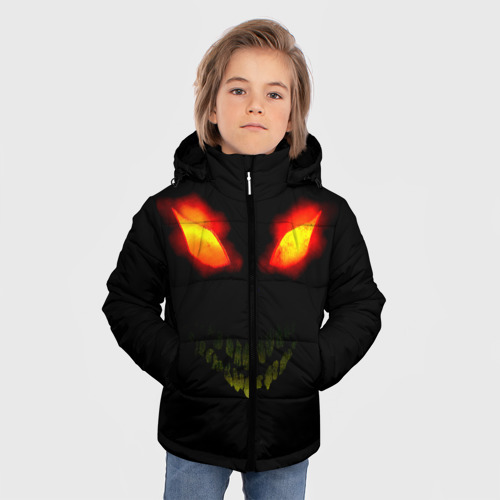 Зимняя куртка для мальчиков 3D Disturbed, цвет черный - фото 3