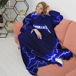 Плед с рукавами Metallica Металлика - фото 2
