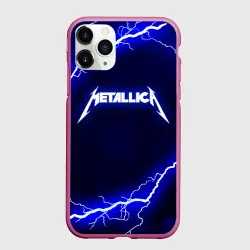 Чехол для iPhone 11 Pro матовый Metallica Металлика