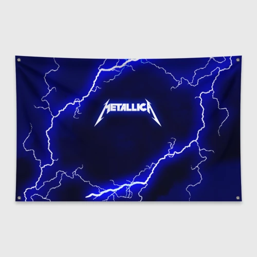 Флаг-баннер Metallica Металлика