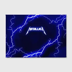 Холст прямоугольный Metallica Металлика - фото 2
