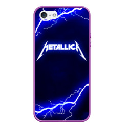 Чехол для iPhone 5/5S матовый Metallica Металлика