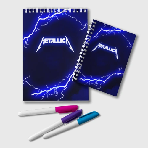 Блокнот Metallica Металлика
