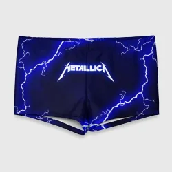 Мужские купальные плавки 3D Metallica Металлика