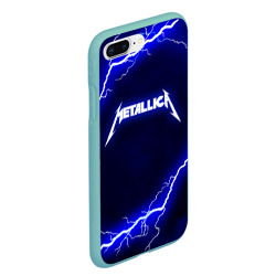 Чехол для iPhone 7Plus/8 Plus матовый Metallica Металлика - фото 2