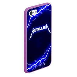 Чехол для iPhone 5/5S матовый Metallica Металлика - фото 2