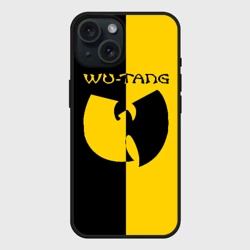 Чехол силиконовый для Apple iPhone 15 матовый Wu tang clan
