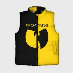Женский жилет утепленный 3D Wu tang clan