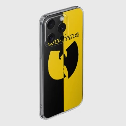 Чехол для iPhone 15 Pro силиконовый с защитой камеры Wu tang clan - фото 2
