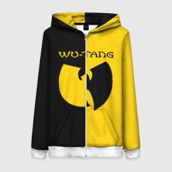 Женская толстовка 3D на молнии Wu tang clan