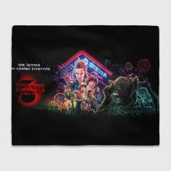 Плед 3D Stranger things Очень странные дела