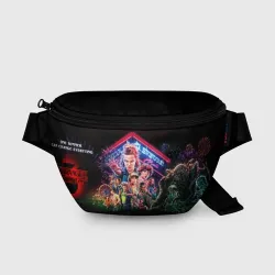 Поясная сумка 3D Stranger things Очень странные дела