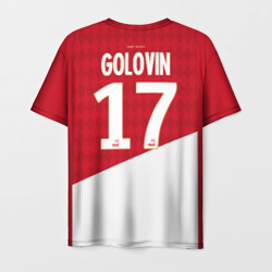 Футболка с принтом Golovin home 19-20 для женщины, вид сзади №1. Цвет основы: белый