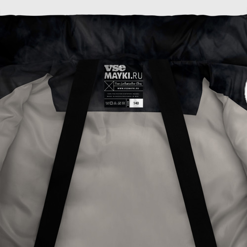 Зимняя куртка для мальчиков 3D Disturbed, цвет светло-серый - фото 7
