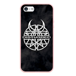 Чехол для iPhone 5/5S матовый Disturbed