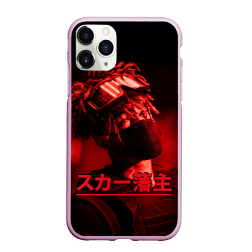 Чехол для iPhone 11 Pro Max матовый Scarlxrd (Фото), цвет розовый