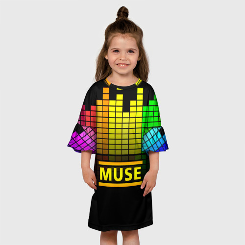 Детское платье 3D MUSE BAND, цвет 3D печать - фото 4