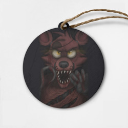 Деревянная игрушка круг Five Nights At Freddy's